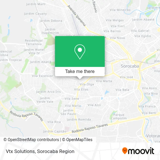 Vtx Solutions map
