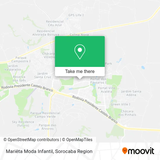 Mariêta Moda Infantil map