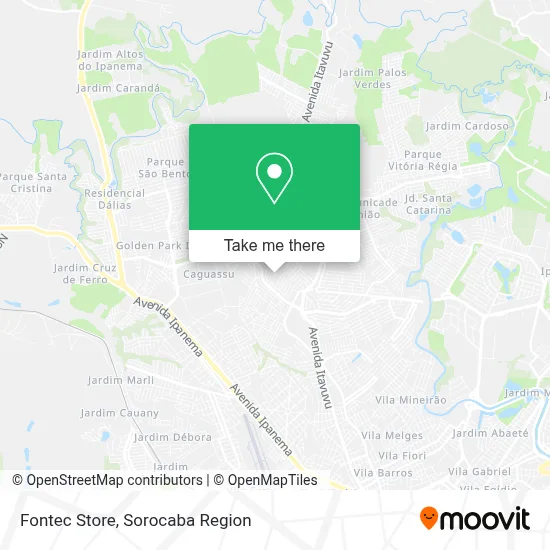 Fontec Store map