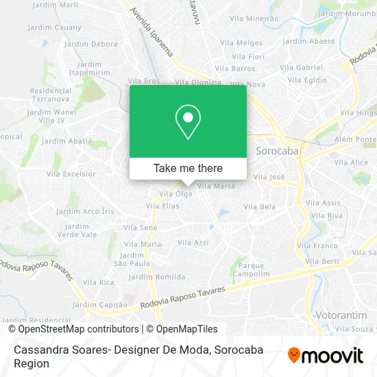 Cassandra Soares- Designer De Moda map