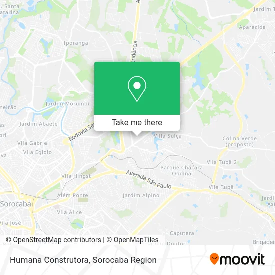 Humana Construtora map