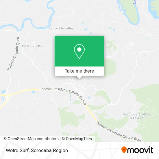 Wolrd Surf map