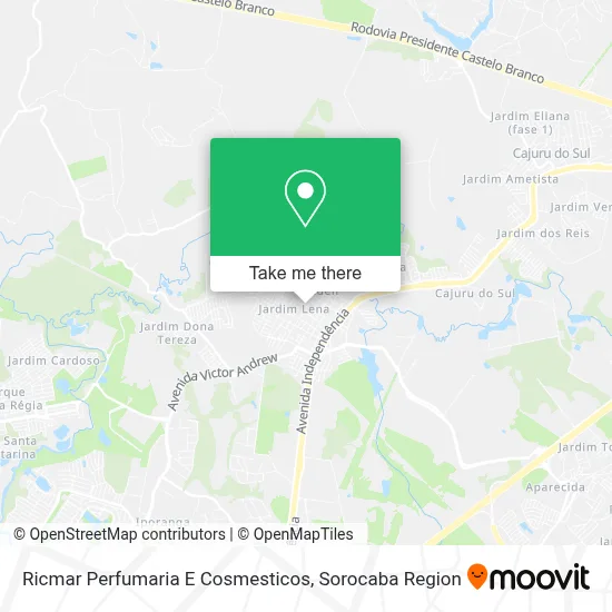 Ricmar Perfumaria E Cosmesticos map