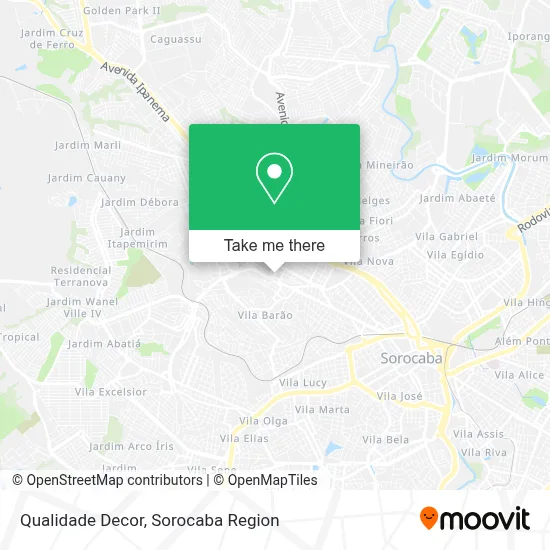 Qualidade Decor map