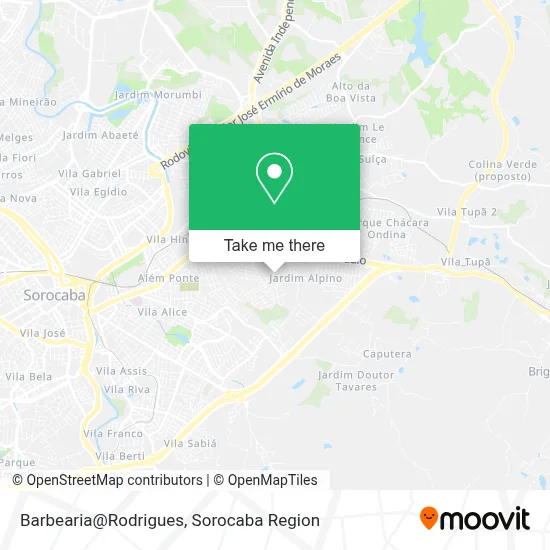 Barbearia@Rodrigues map