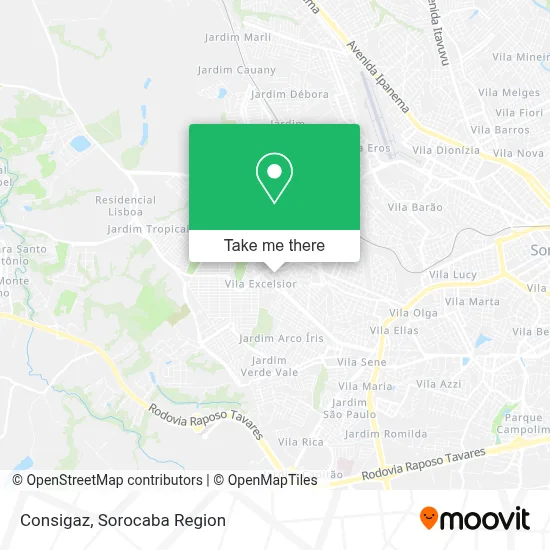 Consigaz map