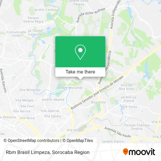 Rbm Brasil Limpeza map