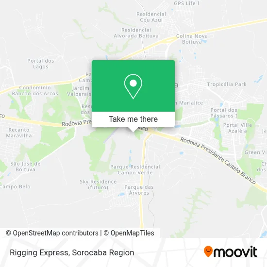 Rigging Express map