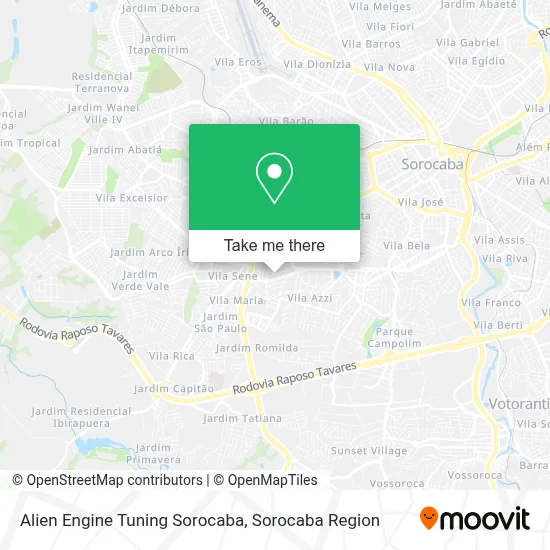 Alien Engine Tuning Sorocaba map