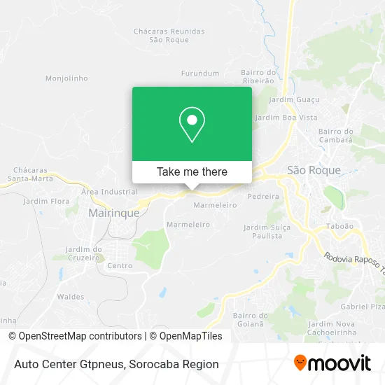 Auto Center Gtpneus map