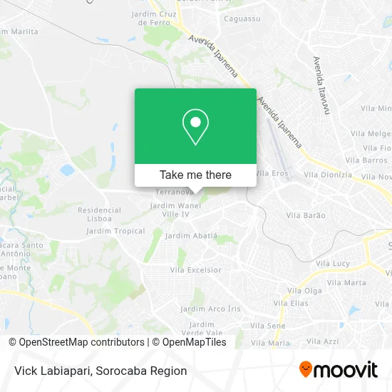 Vick Labiapari map