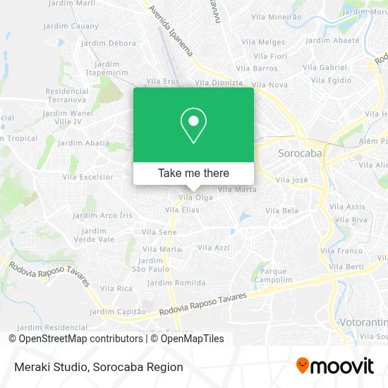 Studio Meraki map