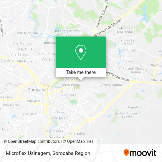 Microflex Usinagem map