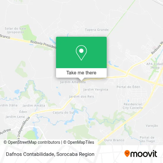 Dafnos Contabilidade map