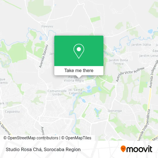 Studio Rosa Chá map