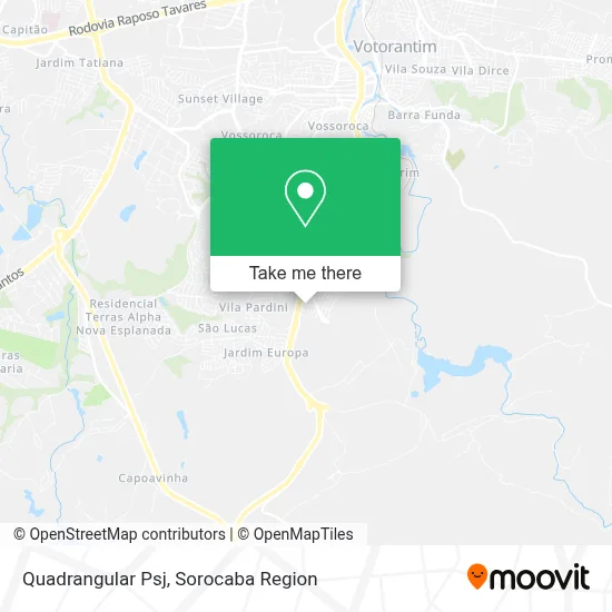 Quadrangular Psj map