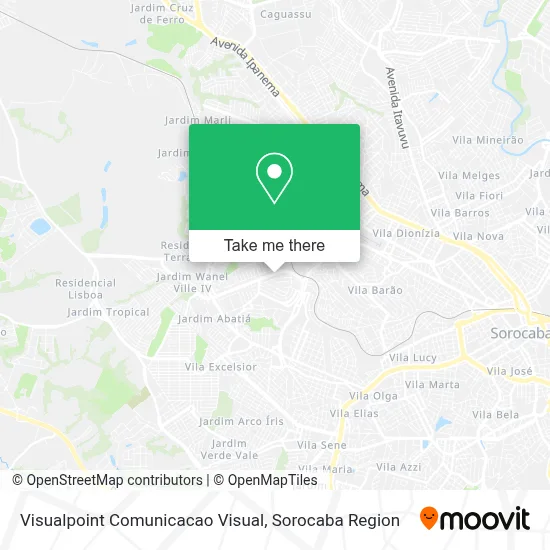 Visualpoint Comunicacao Visual map
