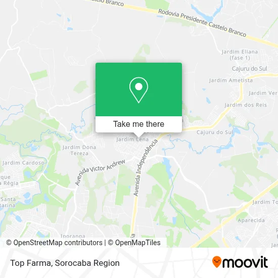Top Farma map