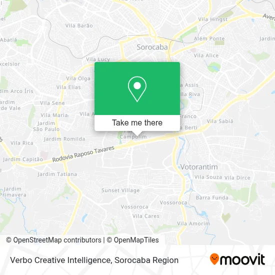 Verbo Creative Intelligence map