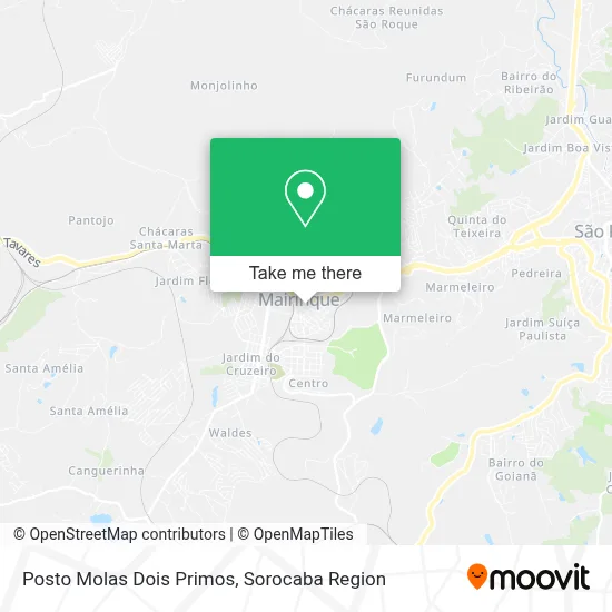 Posto Molas Dois Primos map