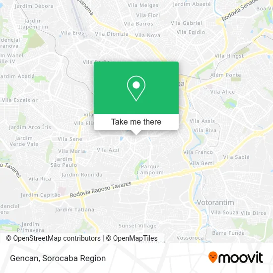Gencan map