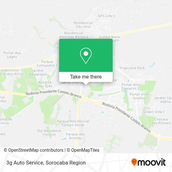 3g Auto Service map
