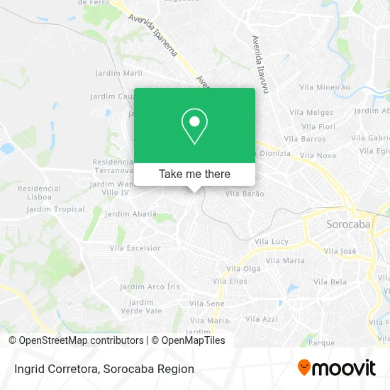 Ingrid Corretora map