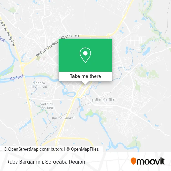 Ruby Bergamini map