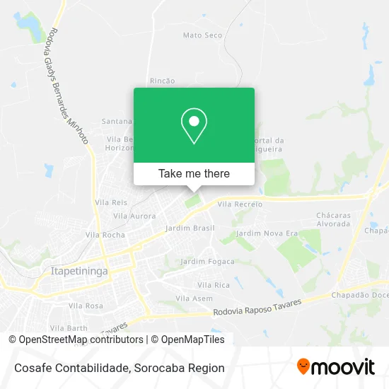 Cosafe Contabilidade map