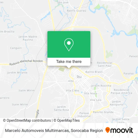 Marcelo Automoveis Multimarcas map