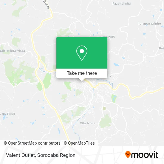 Valent Outlet map