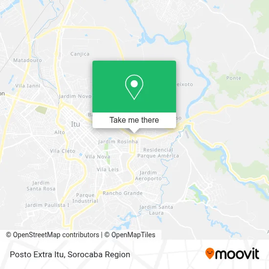 Posto Extra Itu map