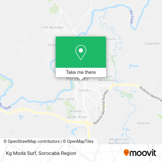 Kg Moda Surf map