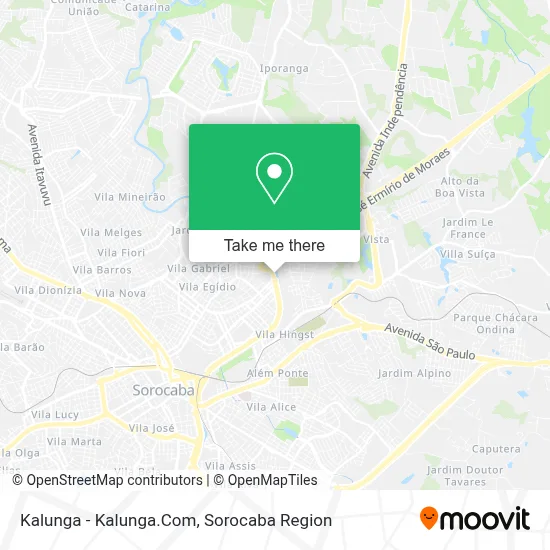 Kalunga - Kalunga.Com map