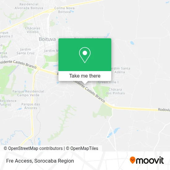 Fre Access map