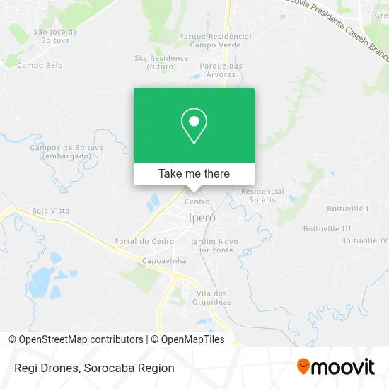 Regi Drones map