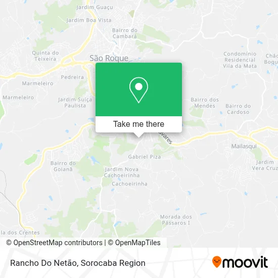 Rancho Do Netão map