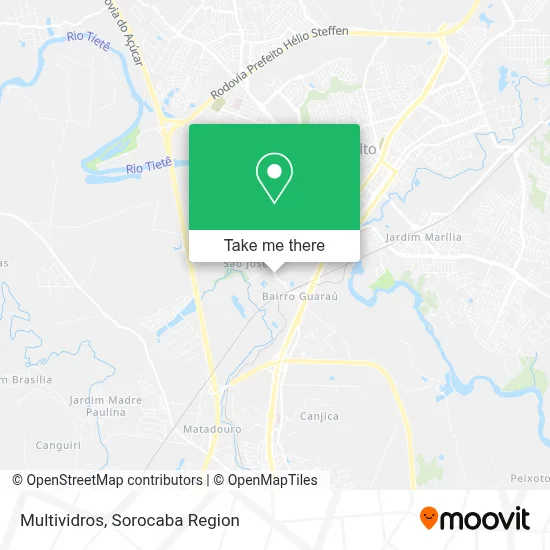 Multividros map