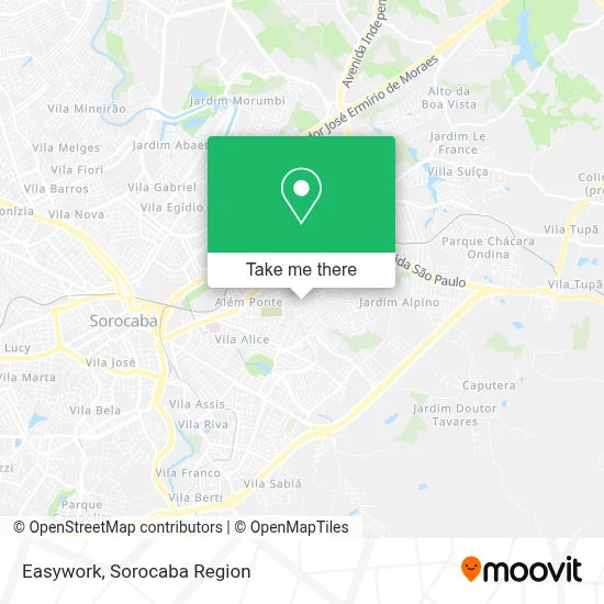 Easywork map