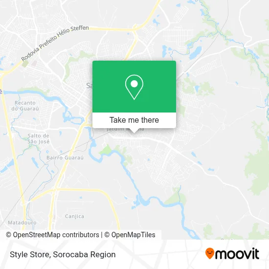 Style Store map