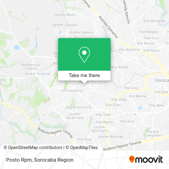 Posto Rpm map