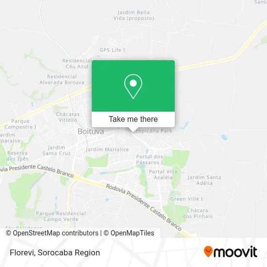 Florevi map