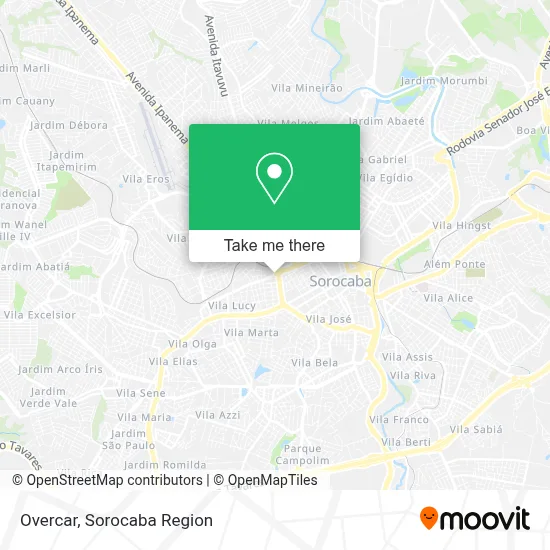 Overcar map