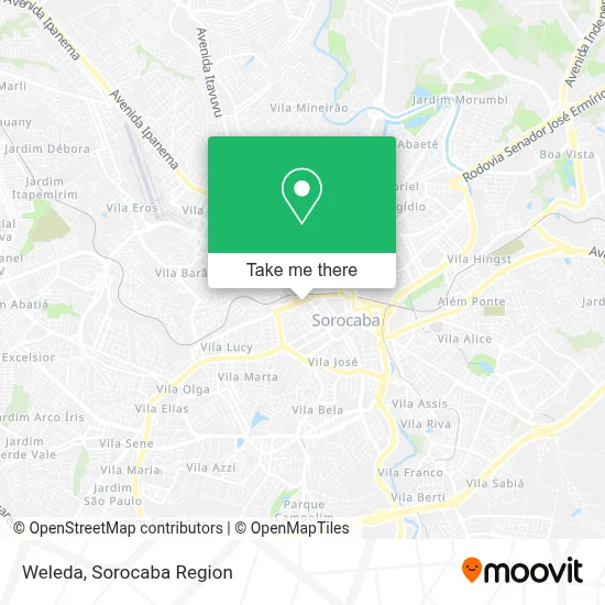 Weleda map