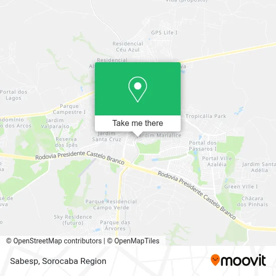 Sabesp map