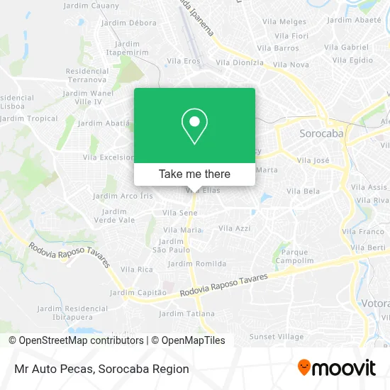 Mr Auto Pecas map
