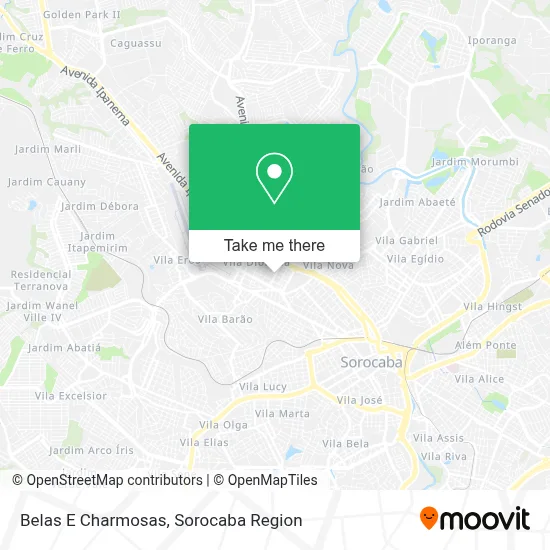 Belas E Charmosas map