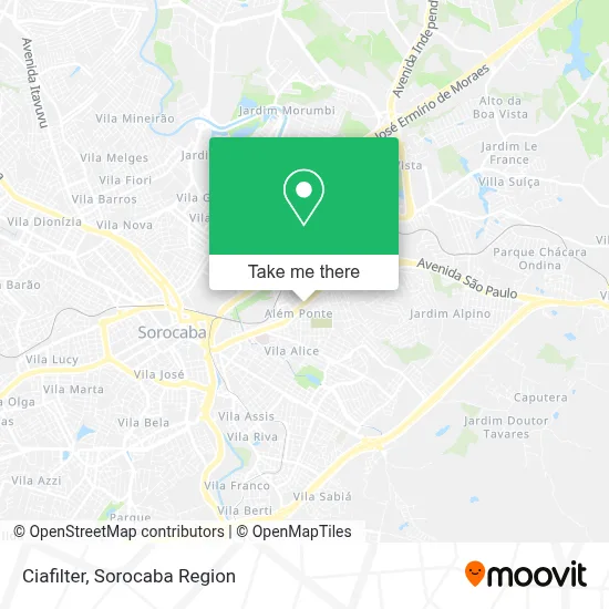 Ciafilter map