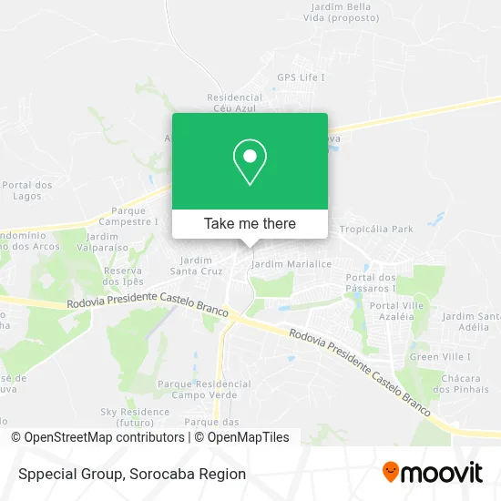 Sppecial Group map