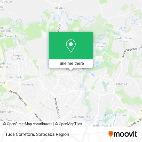 Tuca Corretora map